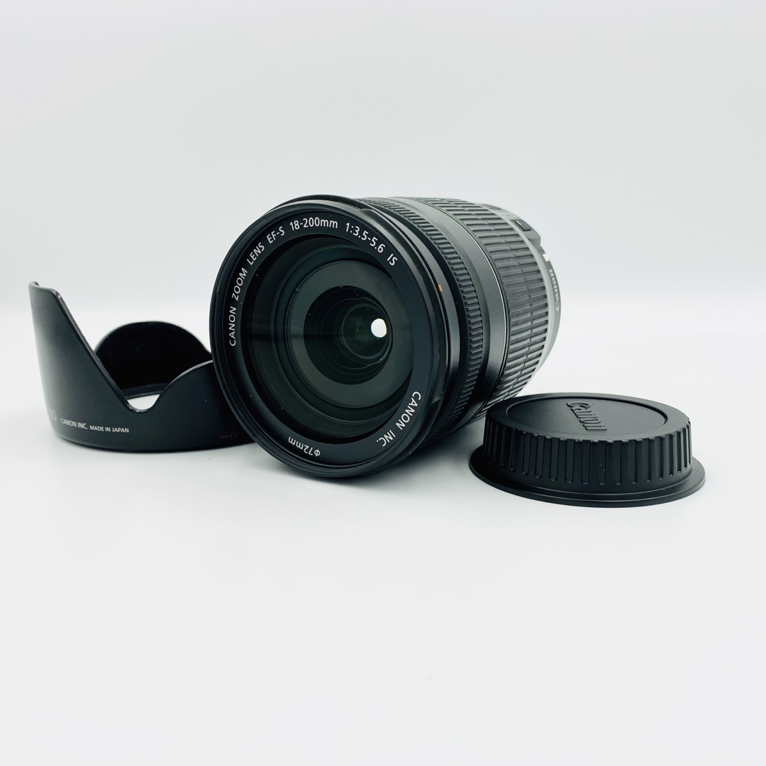 HOT人気セール】Canon - Canon EF-S 18-200 3.5.-5.6 IS 望遠レンズの