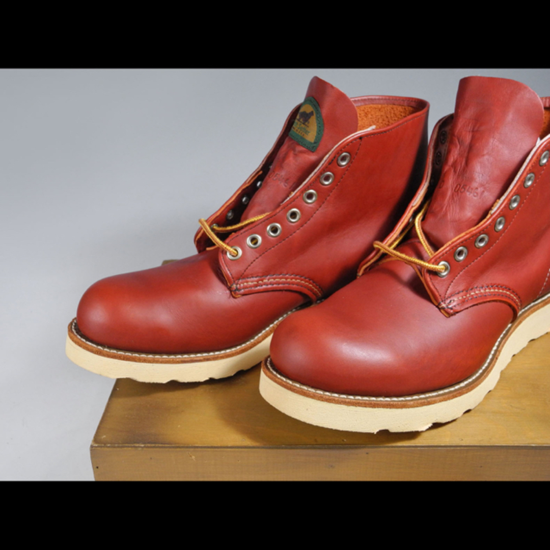 REDWING - 半円犬タグ8166セッター犬刻印9872 9876 875 BEAMS復刻同型