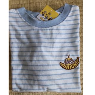 ジーユー(GU)のGU・半袖シャツ140cm  ミニオンズ☆   新品未使用(Tシャツ/カットソー)