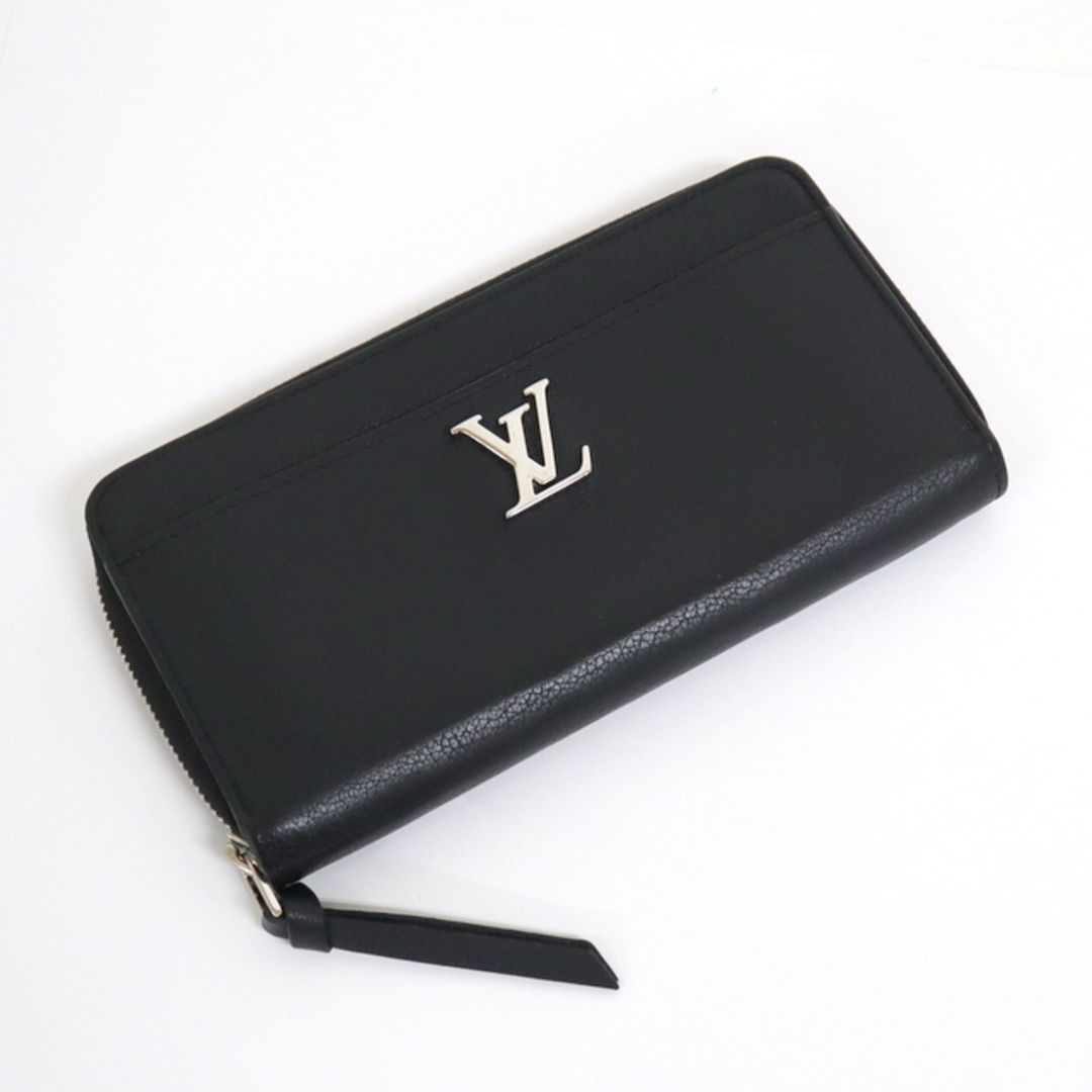 【LOUIS VUITTON】ルイヴィトン ジッピーロックミー ラウンドファスナー長財布 ノワール レザー M62622 ICタグ/ok01879tm