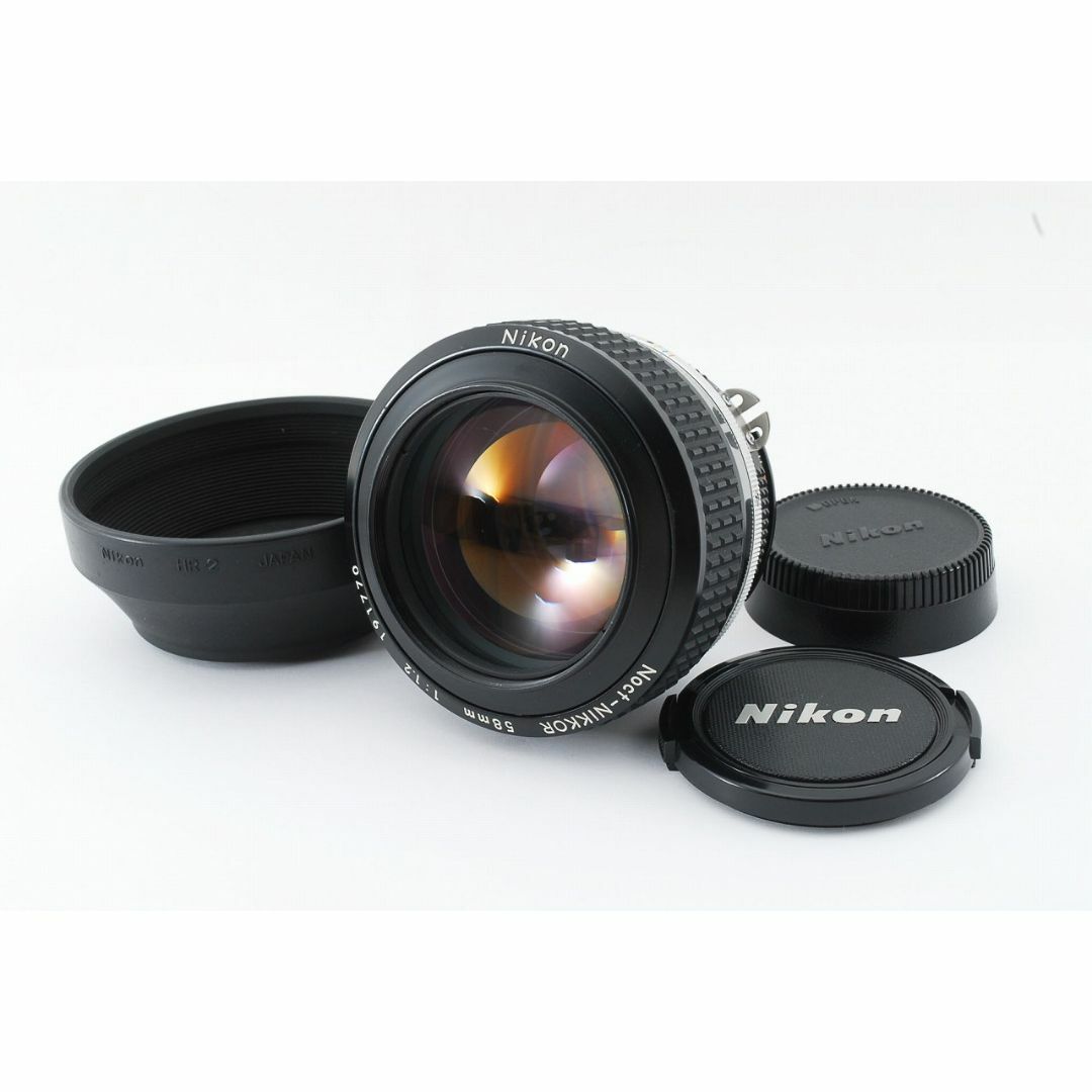 13731OH済 新同品 Nikon Noct Nikkor 58mm F1.2カメラレンズ