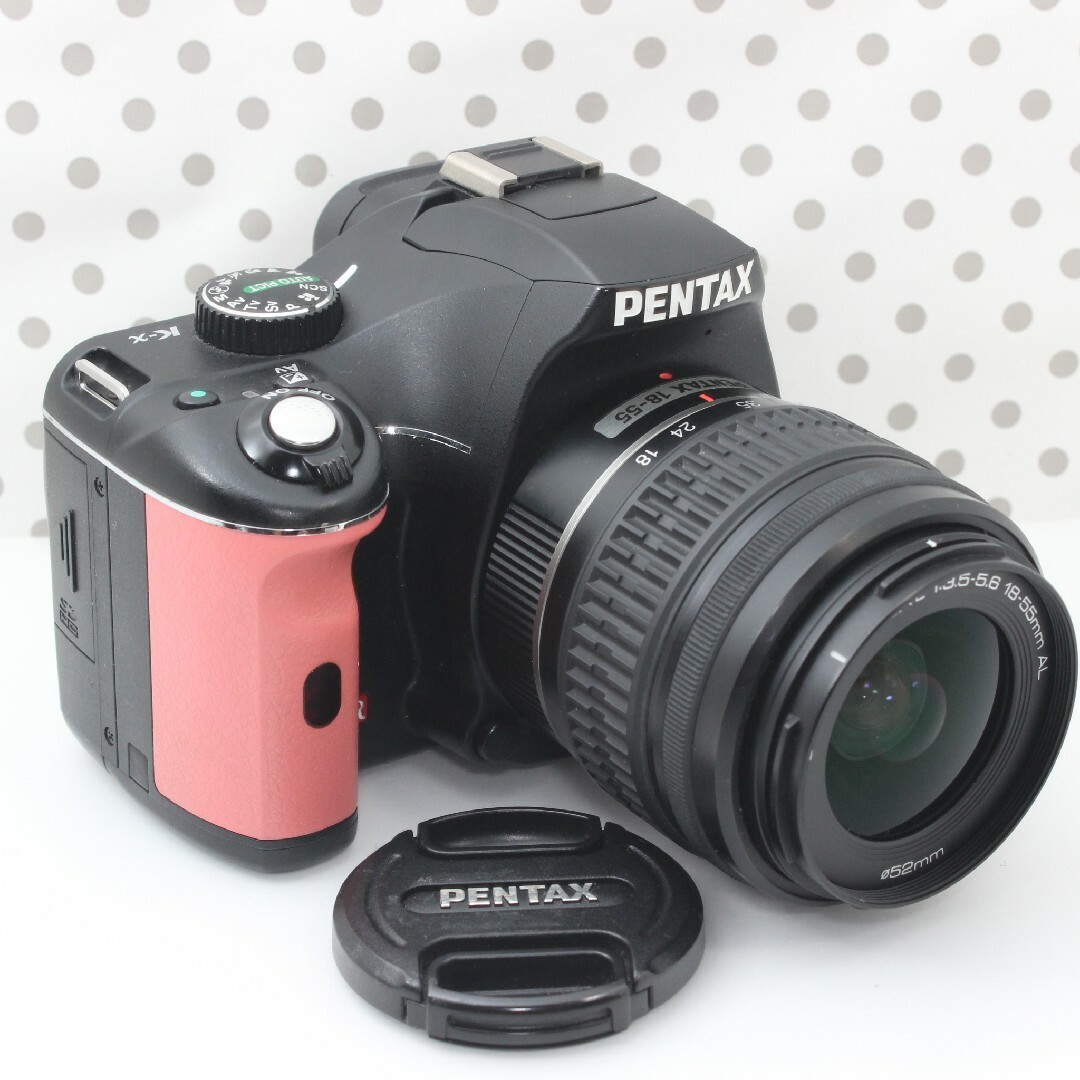 PENTAX(ペンタックス)の❤最終値下げ❤WiFi SDカード付き❤ ペンタックス K-x 一眼レフカメラ スマホ/家電/カメラのカメラ(デジタル一眼)の商品写真