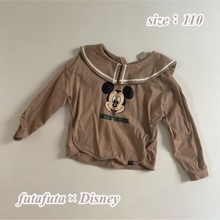 フタフタ(futafuta)の【futafuta】フタフタ Disney ミッキー 襟付きトップス 110(Tシャツ/カットソー)