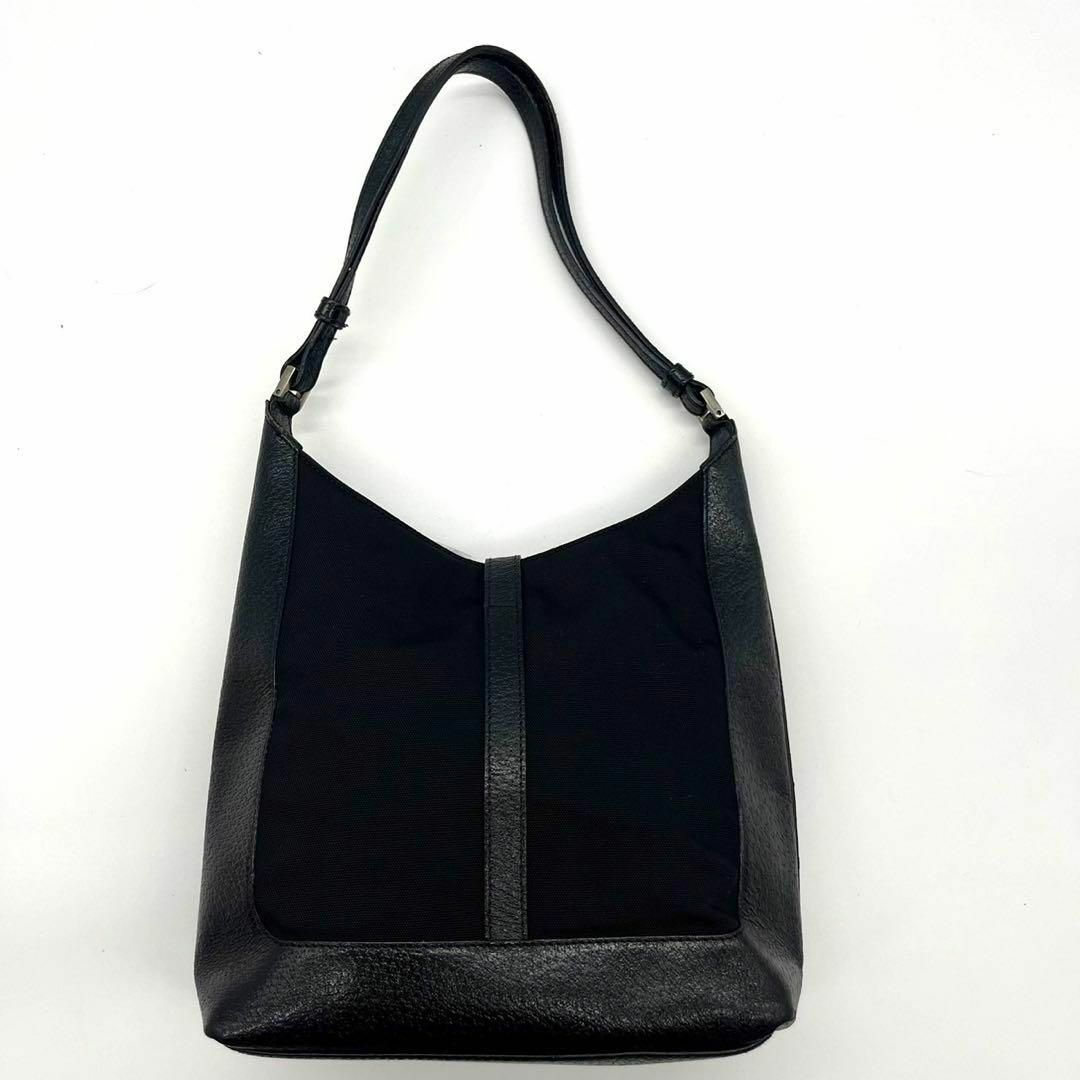 Gucci - 極美品✨グッチ ワンショルダー ジャッキー キャンバス レザー