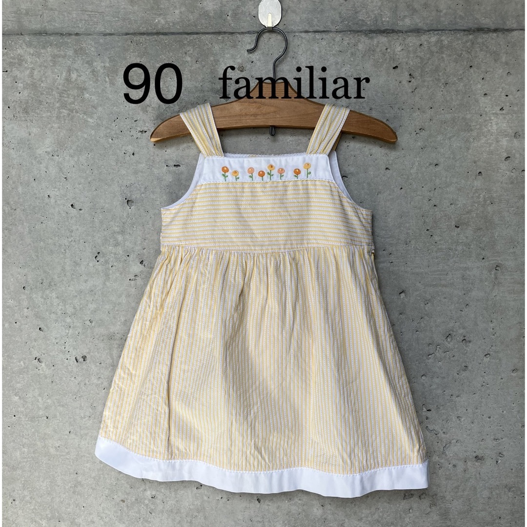 familiar - ファミリア 90夏ワンピース の通販 by 3232｜ファミリア