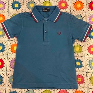 フレッドペリー(FRED PERRY)のフレッドペリー 半袖 ライン ポロシャツ 98cm 100cm キッズ ベビー (Tシャツ/カットソー)