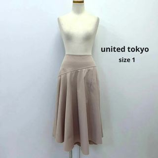 ユナイテッドトウキョウ(UNITED TOKYO)のunited tokyo ユナイテッドトウキョウ　スカート　ピンク　1サイズ(ひざ丈スカート)