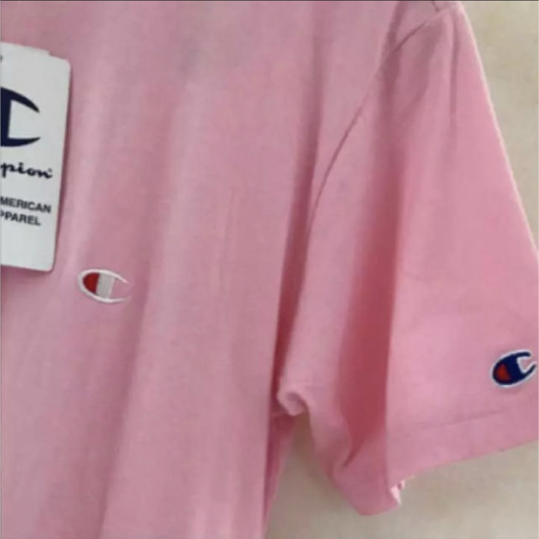 Champion(チャンピオン)の新品❤️チャンピオン Ｔシャツ メンズM ピンク メンズのトップス(Tシャツ/カットソー(半袖/袖なし))の商品写真