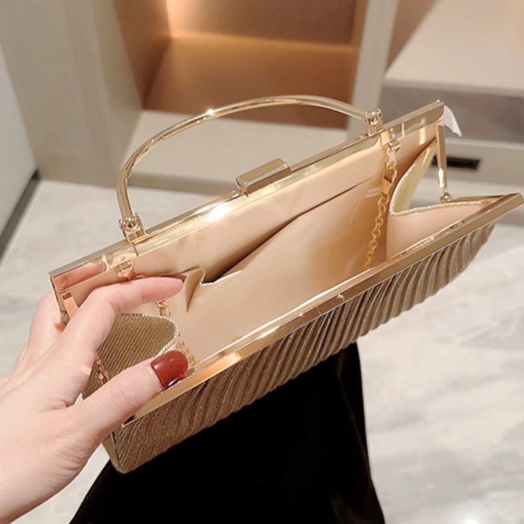 店内全品対象店内全品対象クラッチバッグ 2way 黒 ラメ パーティー