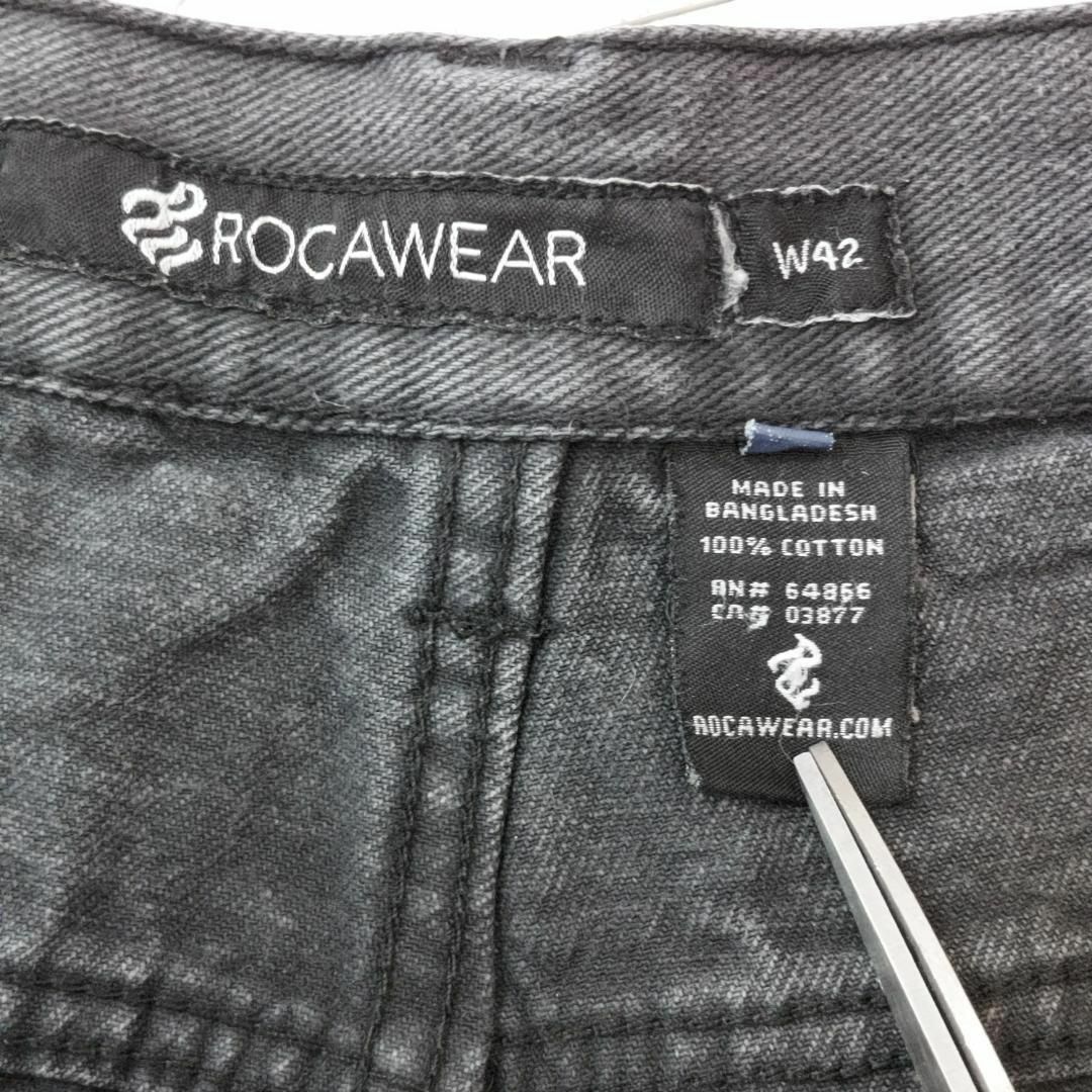 海外の正規 JAY-Z ロカウェア ヒップホップパンツ ワイドバギーデニム