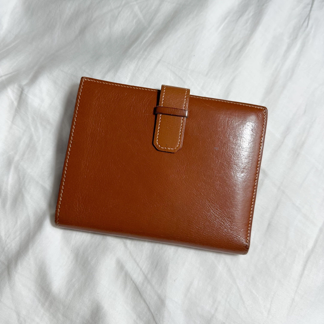 HERMES ジュラ ブラウン コンパクトウォレット 2つ折り財布 | www