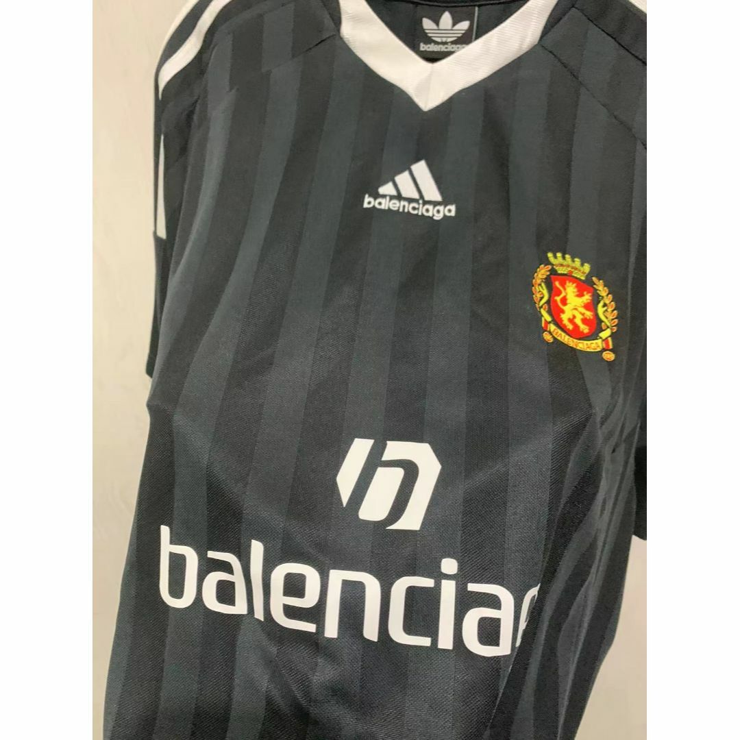 2022年春夏 BALENCIAGA バレンシアガ アディダス サッカー 半袖シャツ