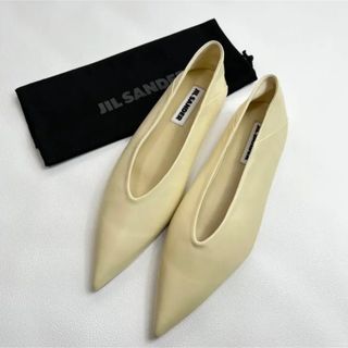 Jil Sander - 新品 ジルサンダー JlL SANDER バレリーナ フラット