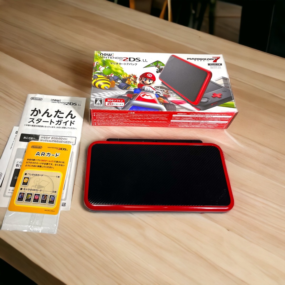 【美品】ニンテンドー2DS LL マリオカート7パック