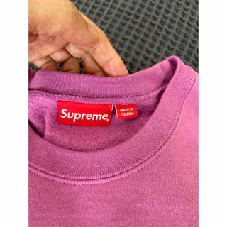 Supreme - Aerial エアリアル スウェット 紫　XL 航空写真