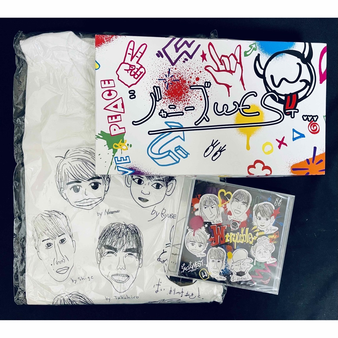 ジャニーズWEST - ジャニーズWEST Wtrouble 通販盤の通販 by むーみん ジャニーズWEST - ジャニーズWEST Wtrouble 通販盤の通販 by むーみん