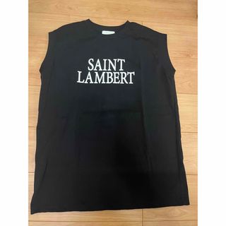 ラウンジドレス(Loungedress)の新品　今期もの　ラウンジドレス　カットソー黒(Tシャツ(半袖/袖なし))