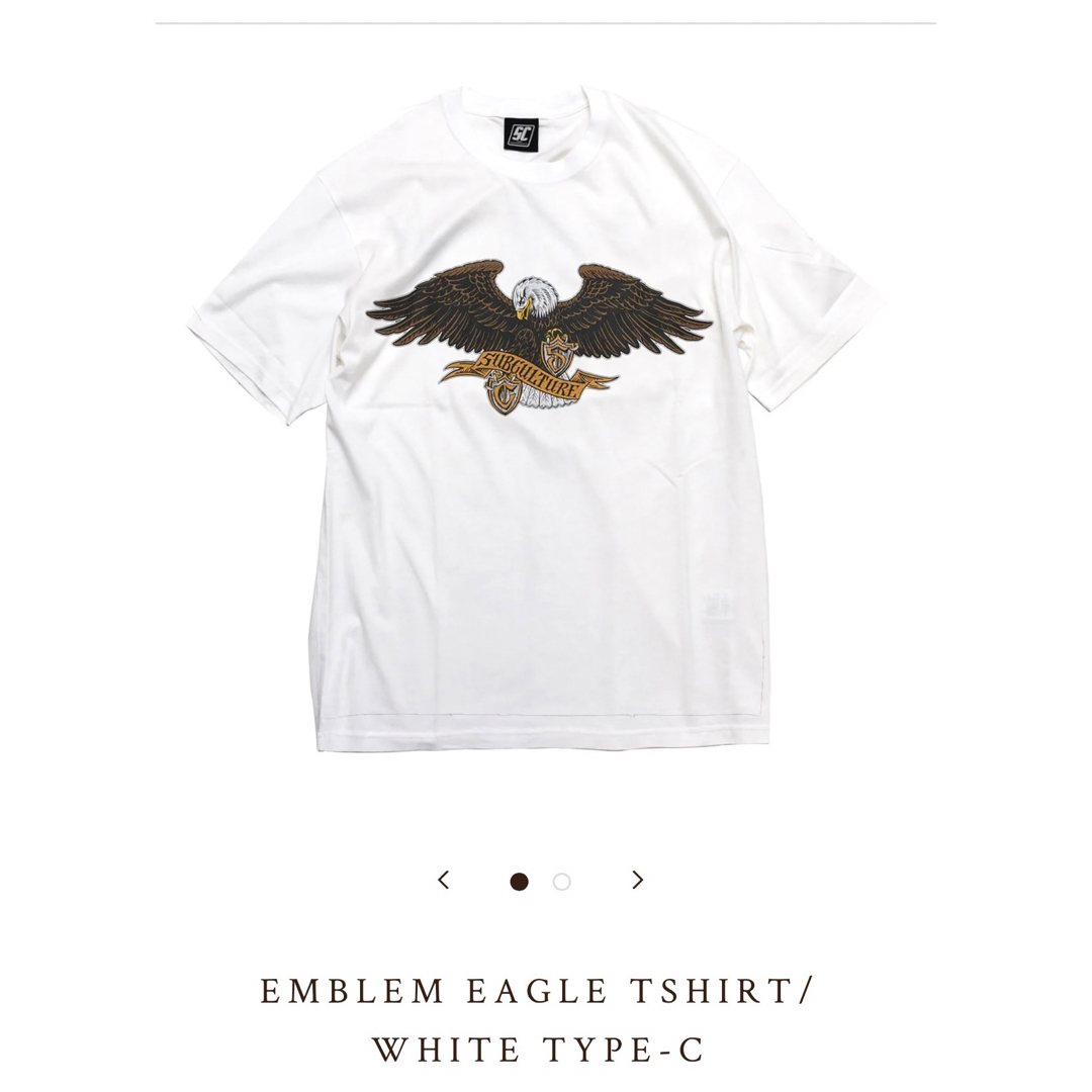 Supreme(シュプリーム)のSubculture SC サブカルチャー Tシャツ EMBLEM EAGLE  メンズのトップス(Tシャツ/カットソー(半袖/袖なし))の商品写真