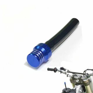 バイクタンク　ユニフローキャップ バイク モトクロス　オフロード　ブルー(モトクロス用品)