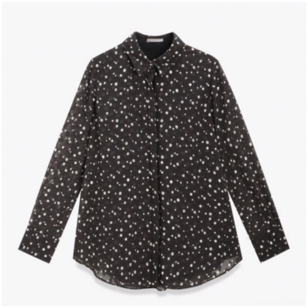 Theory luxe 22ss ドット柄シャツブラウス Theory luxe 22ss ドット柄シャツブラウス