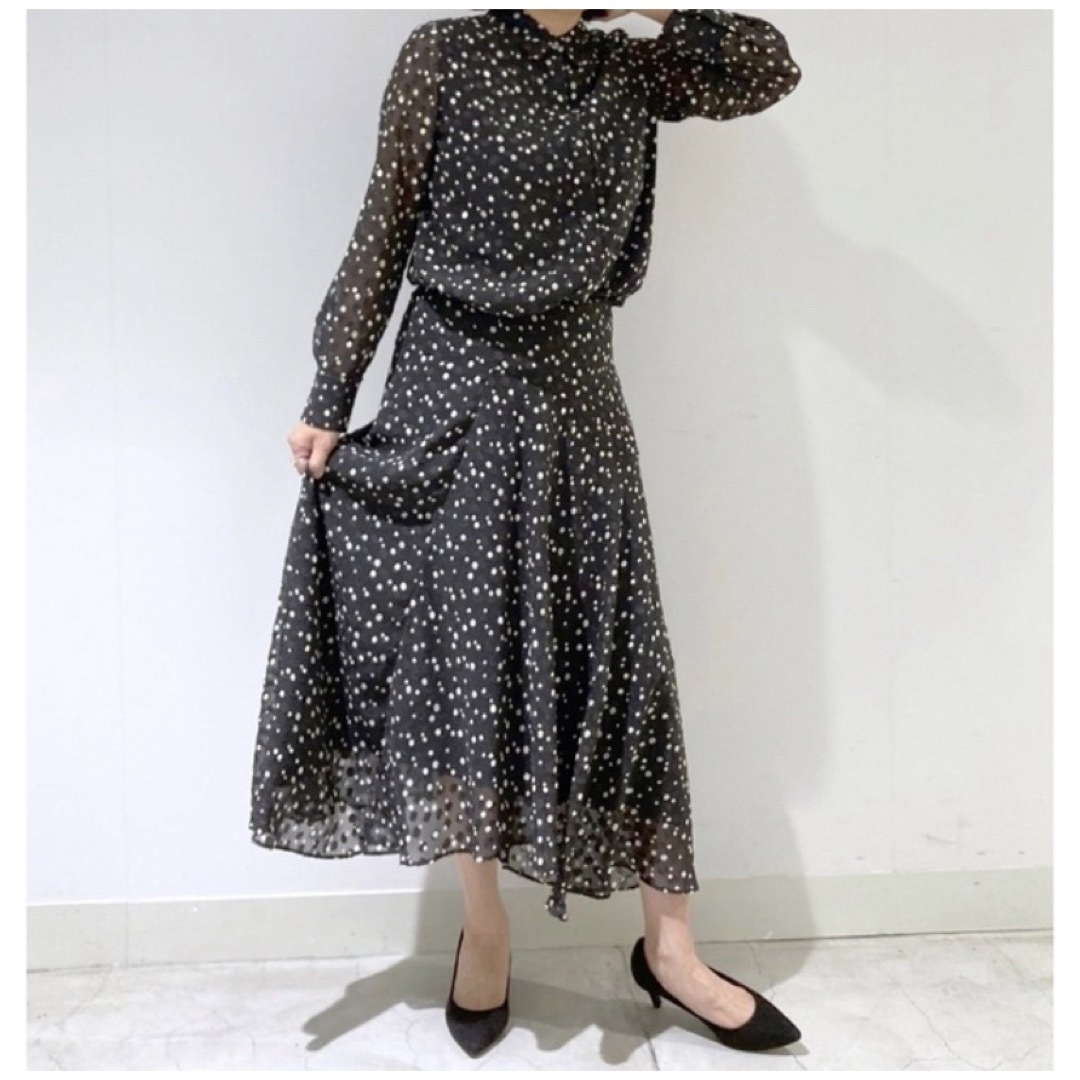 Theory luxe 22ss ドット柄シャツブラウス Theory luxe 22ss ドット柄シャツブラウス