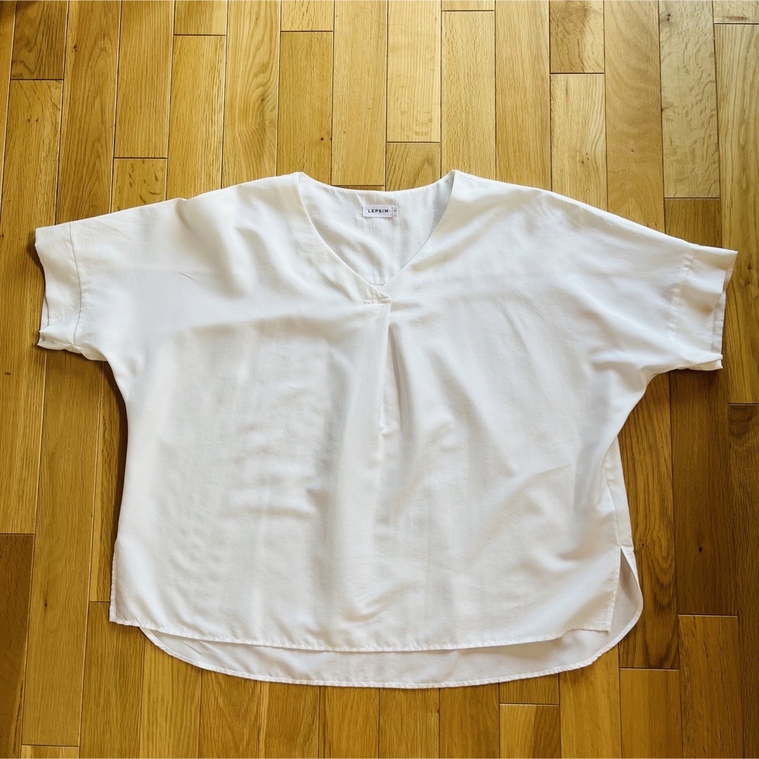 LEPSIM(レプシィム)のあさこ様専用　LEPSIM半袖カットソー&グリーンレーベルロングスカート レディースのトップス(カットソー(半袖/袖なし))の商品写真
