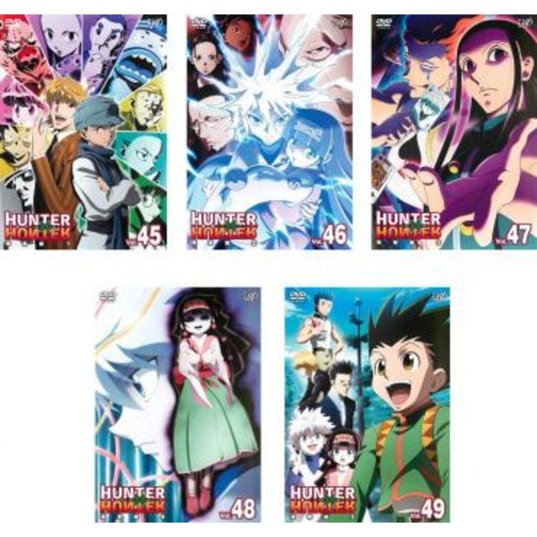 [76579]HUNTER×HUNTER ハンター ハンター 選挙編(5枚セット)Vol.45、46、47、48、49【全巻セット アニメ  DVD】ケース無:: レンタル落ち