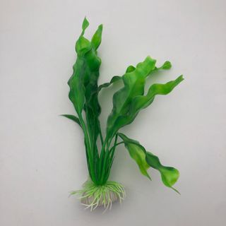 人工　水草　アクアリウム　水槽　飾り　草　オブジェ　約20cm(アクアリウム)