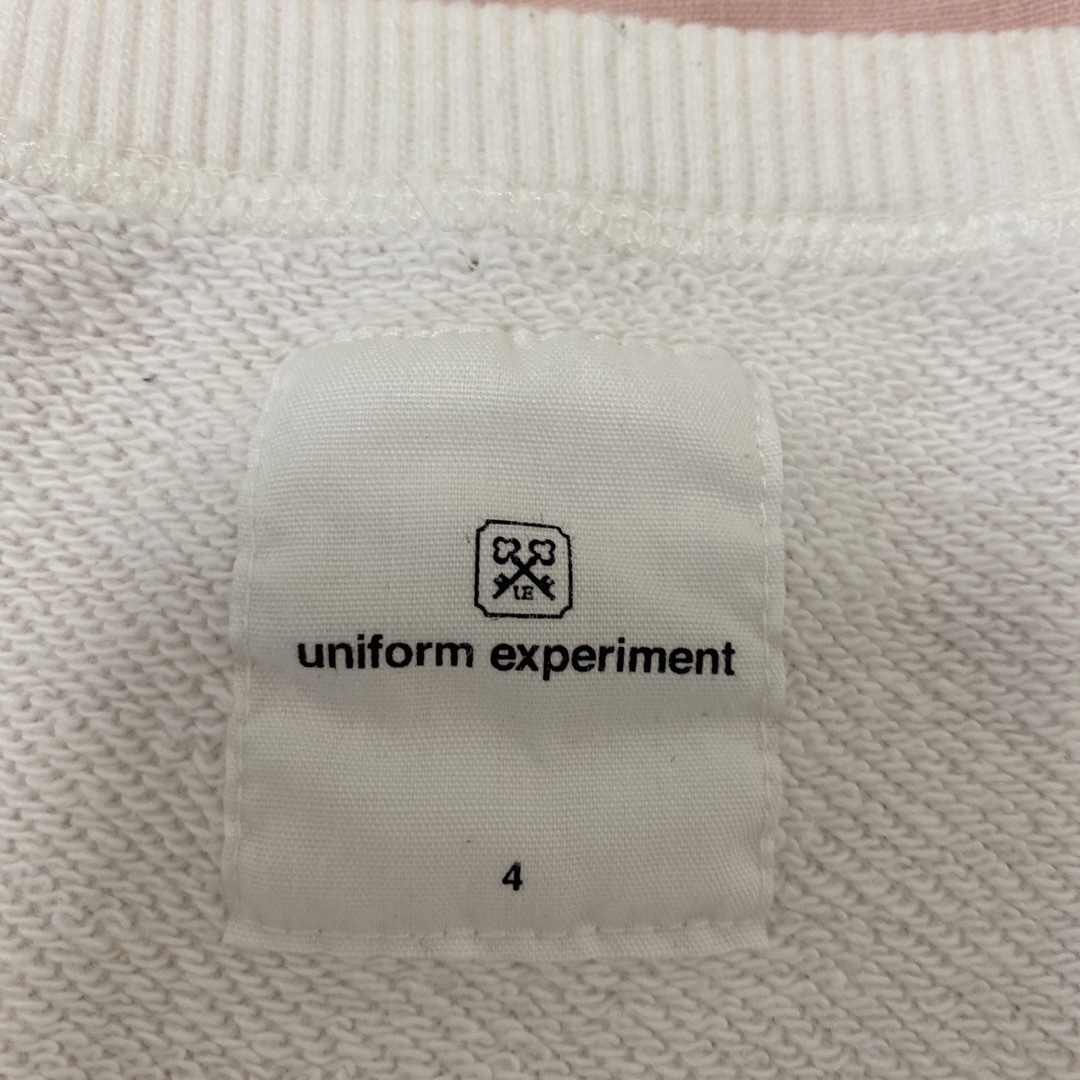 uniform experiment(ユニフォームエクスペリメント)のuniform experiment 藤原ヒロシ　コラボ　スウェット　4 XL  メンズのトップス(スウェット)の商品写真