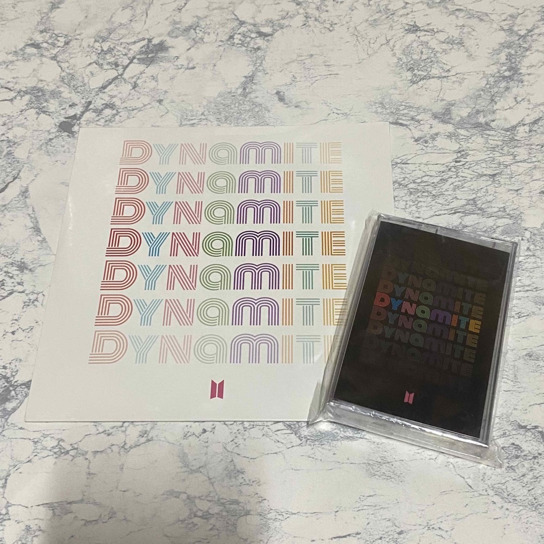 BTS レコード　カセットテープ　dynamite