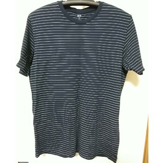 ユニクロ(UNIQLO)のユニクロ ストライプTシャツ(Tシャツ/カットソー(半袖/袖なし))