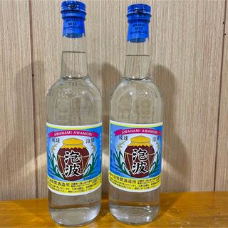 新品未開封　波照間島　泡波　600ml x 2本セット　3合瓶(焼酎)