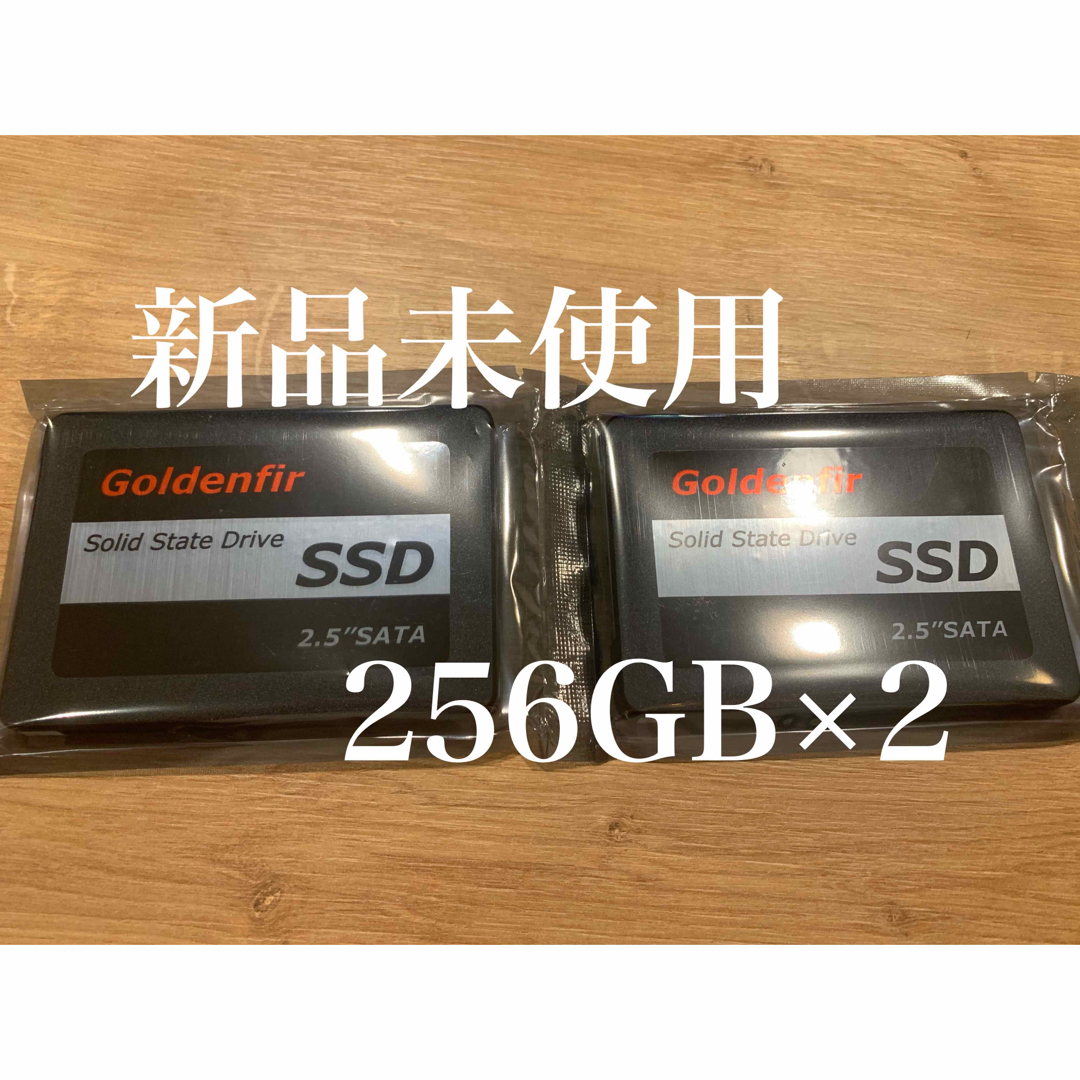 Goldenfir SATA SSD 256GB 2.5インチ 2個セット