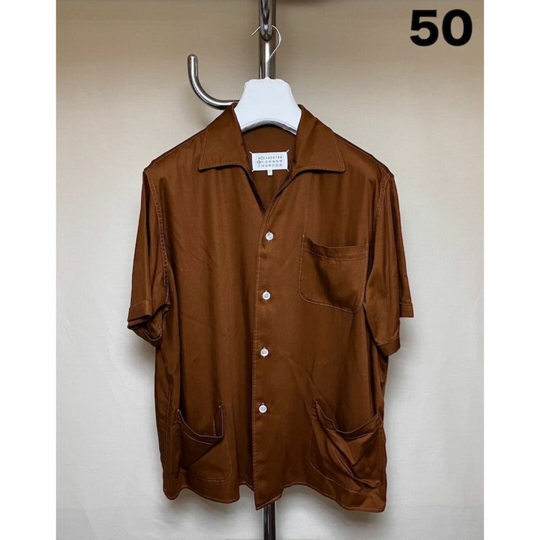 Maison Martin Margiela - 新品 50 マルジェラ 23ss オープンカラー