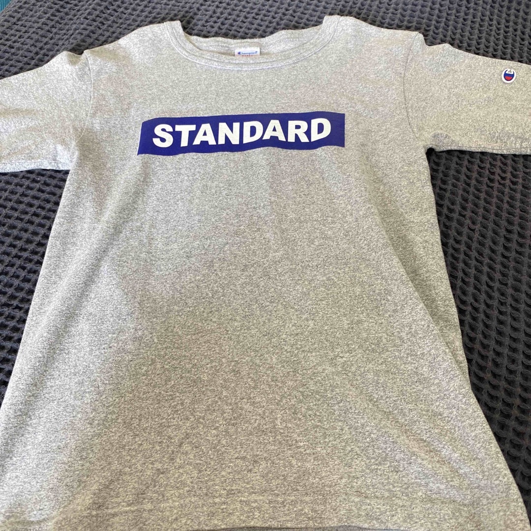 STANDARD CALIFORNIA(スタンダードカリフォルニア)のスタンダードカリフォルニア　チャンピオン　T1011 ボックスロゴ　Tシャツ　S メンズのトップス(Tシャツ/カットソー(半袖/袖なし))の商品写真