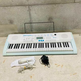 カシオ(CASIO)のCASIO LK-108 61鍵盤 電子ピアノ 光ナビゲーション(キーボード/シンセサイザー)