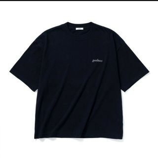 ワンエルディーケーセレクト(1LDK SELECT)のgoodness logo crew neck Tシャツ 3 navy XL(Tシャツ/カットソー(七分/長袖))