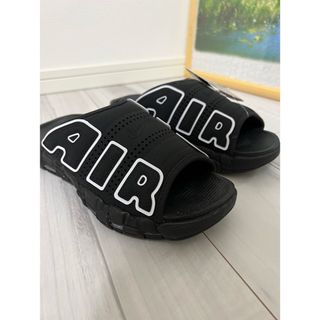 ナイキ(NIKE)のNike Air More Uptempo Slide "Black"(サンダル)