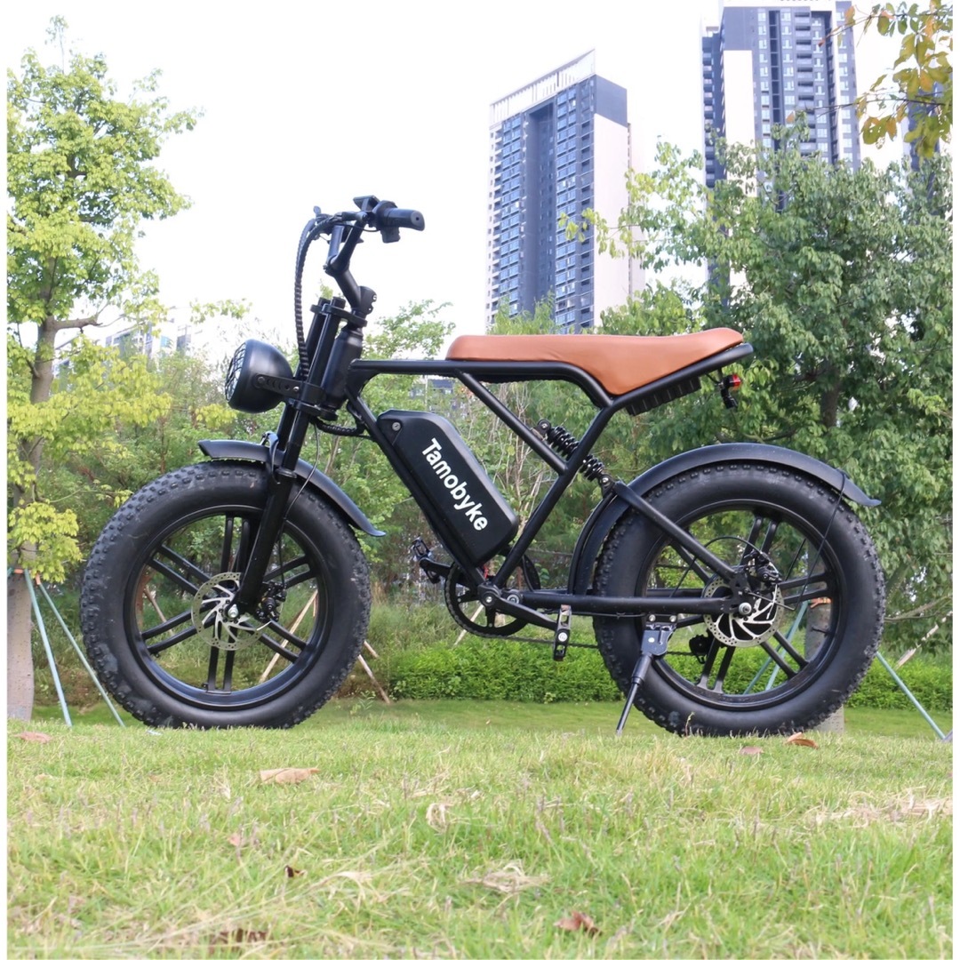 新品　750w 電動自転車 アメリカンスタイル スポーツ/アウトドアの自転車(自転車本体)の商品写真