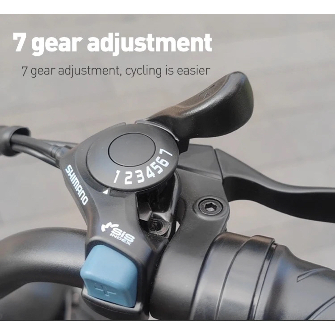 新品　750w 電動自転車 アメリカンスタイル スポーツ/アウトドアの自転車(自転車本体)の商品写真