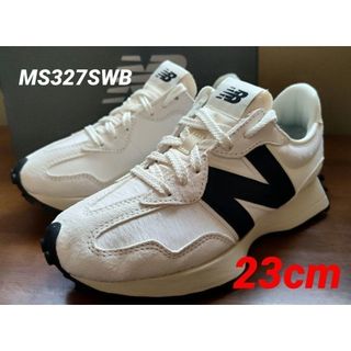 ニューバランス(New Balance)の①超希少❤【新品未使用】ニューバランス MS327SWB 23cm WHITE(スニーカー)