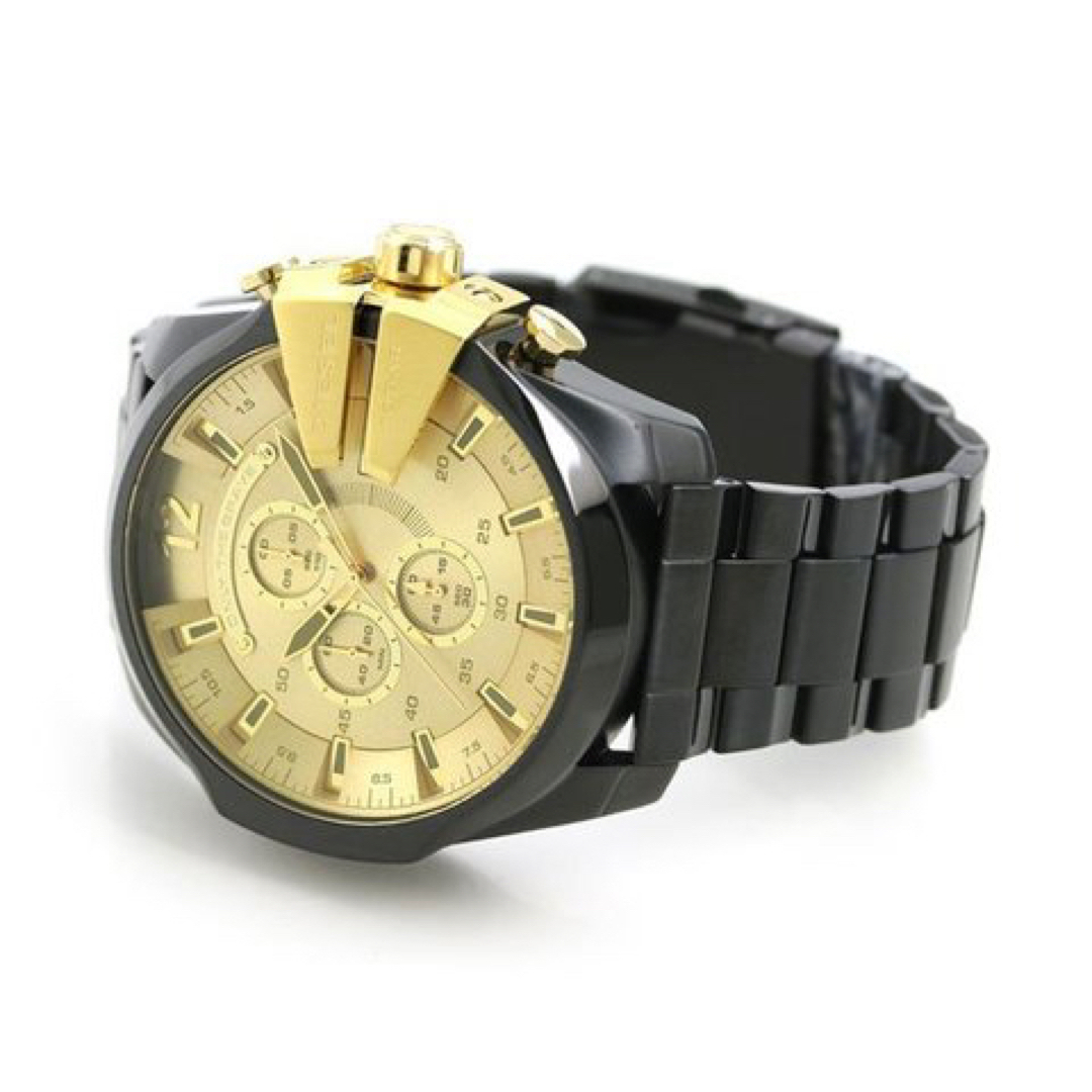 腕時計 ゴールド/ブラック ステンレス 人気