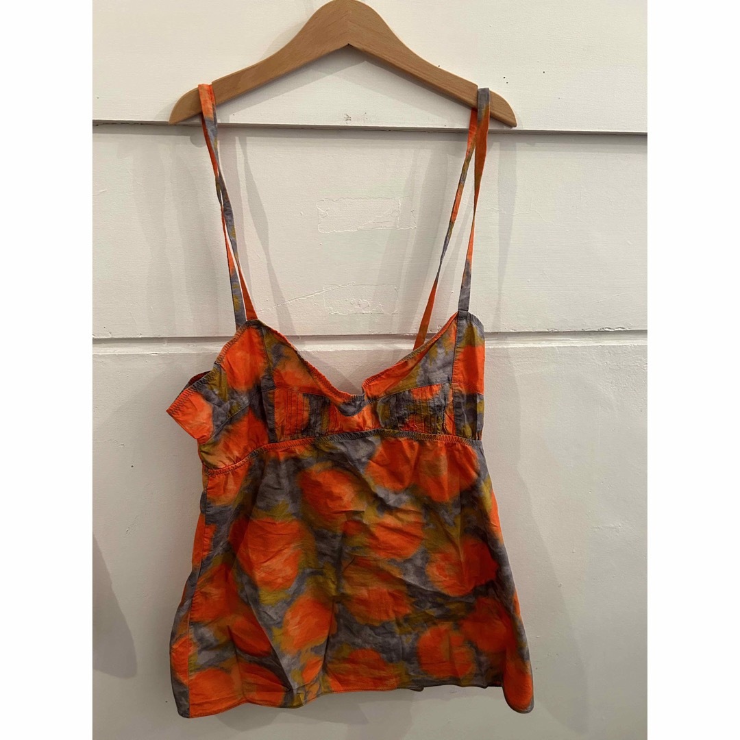 Marni(マルニ)の最終価格🌺🧡❤️💛MARNI flower camisole. レディースのトップス(キャミソール)の商品写真