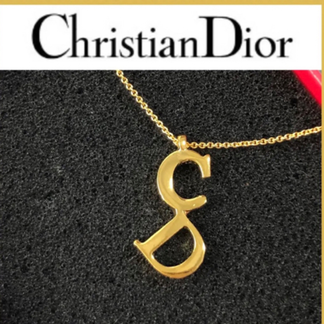 ????新品未使用????Christian Dior????CDロゴネックレス????vintage????