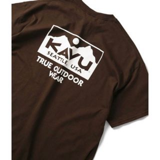 カブー(KAVU)のWEB限定 KAVU×FREAK'S STORE/カブー Tシャツ ブラウン M(Tシャツ/カットソー(半袖/袖なし))