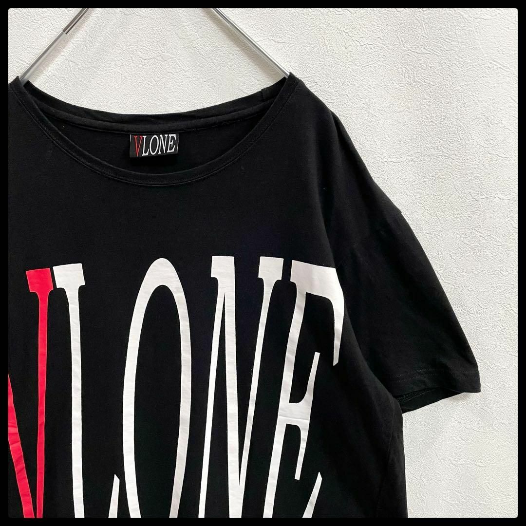ヴィーローン VLONE LOGO TEE 半袖 Tシャツ 黒 ブラック XL - Tシャツ ...