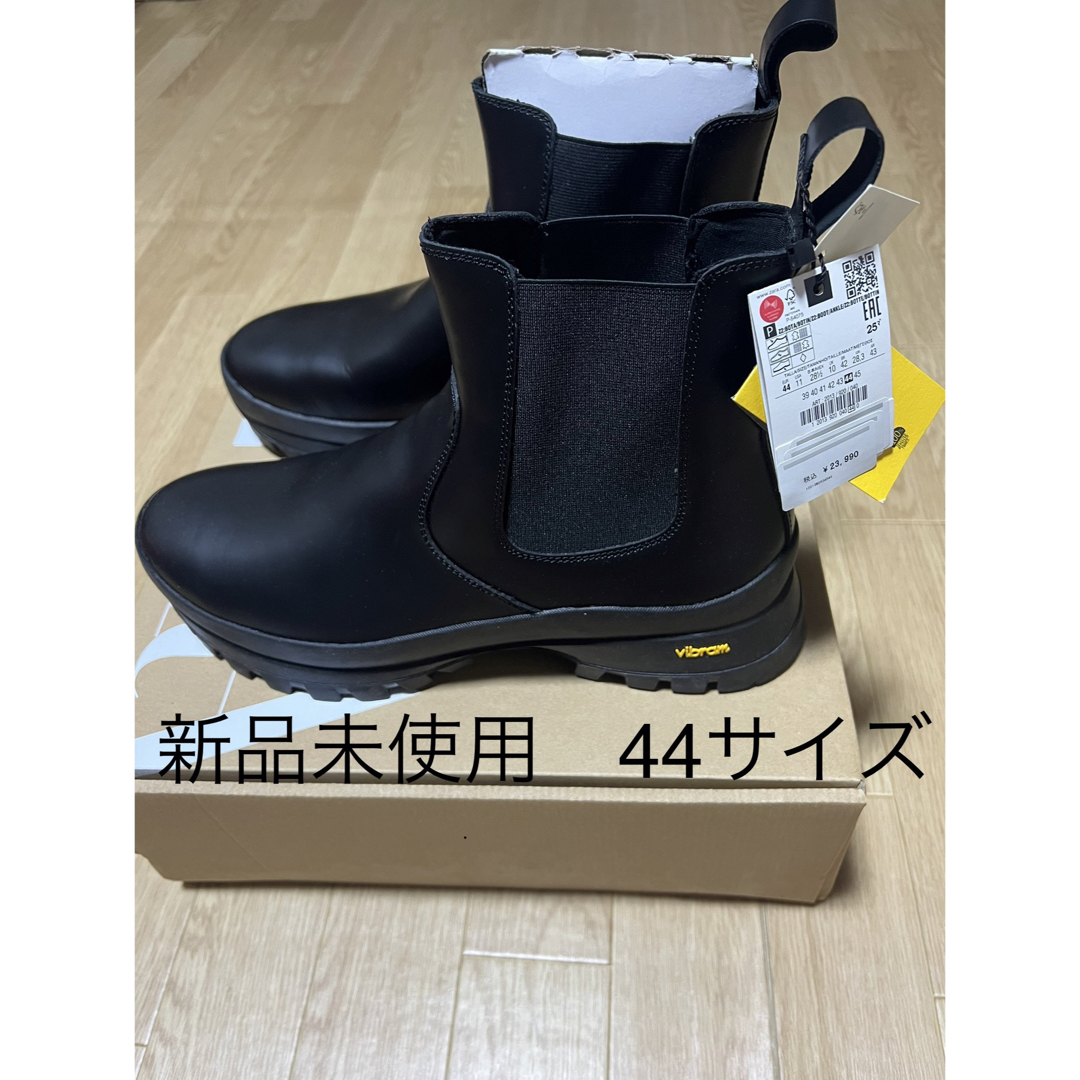 ZARA VIBRAM®　レザーチェルシーアンクルブーツ　40