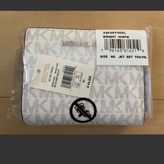 マイケルコース(Michael Kors)のマイケルコース　お財布　シグネチャー　ホワイト　新品(財布)