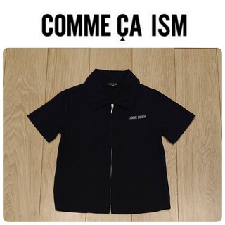コムサイズム(COMME CA ISM)のCOMME CA ISM　コムサイズム　キッズ　シャツ　130　ハーフジップ(Tシャツ/カットソー)
