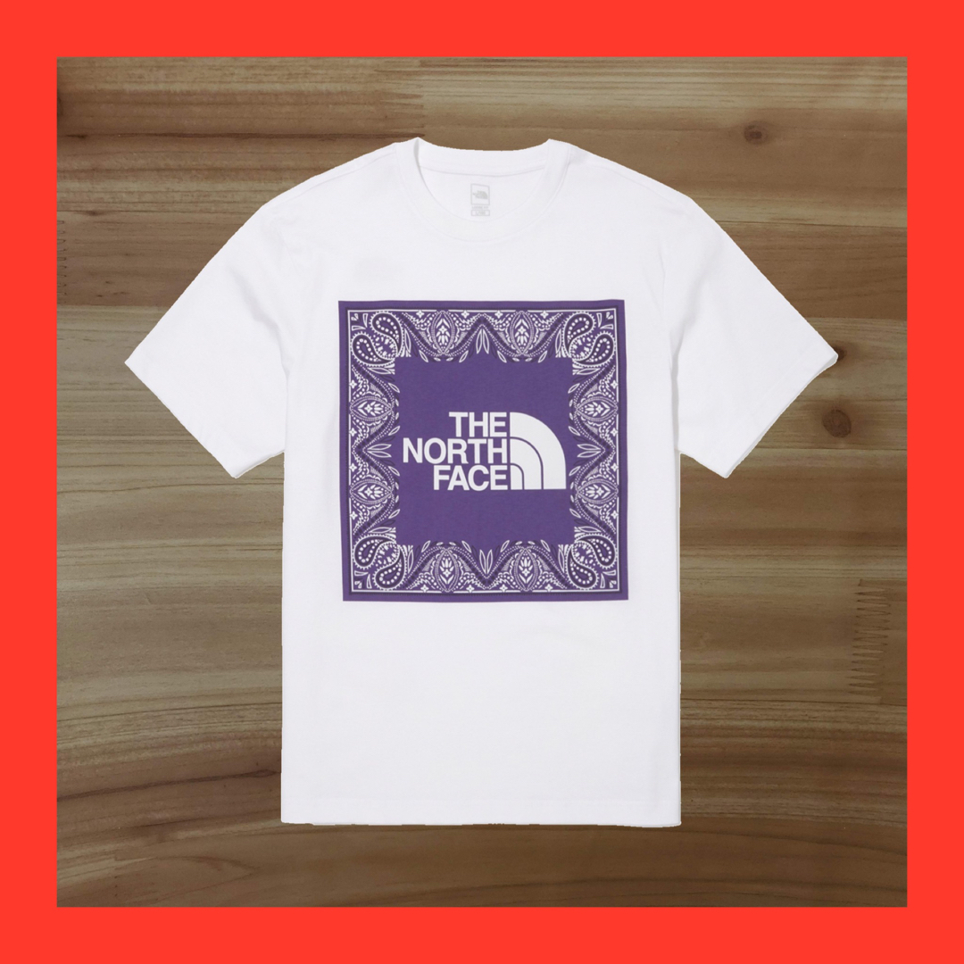 THE NORTH FACE ビッグ ロゴ バンダナ Tシャツ Lサイズ | フリマアプリ ラクマ
